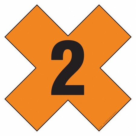 Fire Division Symbol Placard, 2 MPN:HMPG144MG