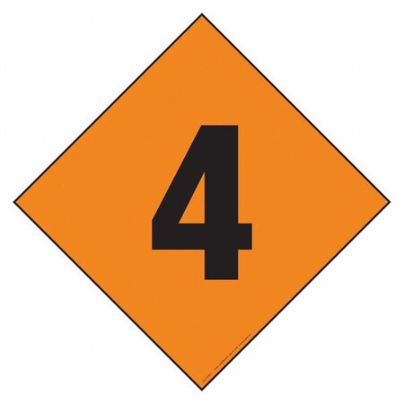 Fire Division Symbol Placard, 4 MPN:HMPG148FV