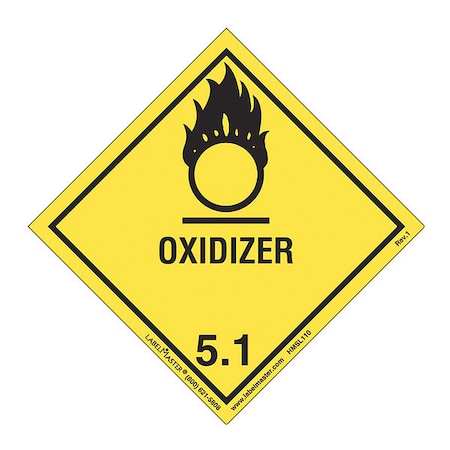 Oxi Label, Worded, PVC Free, PK25 MPN:HMSL110S