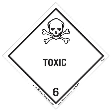 DOTContainerLabel, Ylw;Wht, PVC-FreeFilm MPN:HMSL270