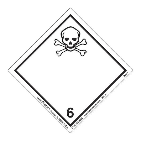 Toxic Label, International, PV, PK500 MPN:HSC8