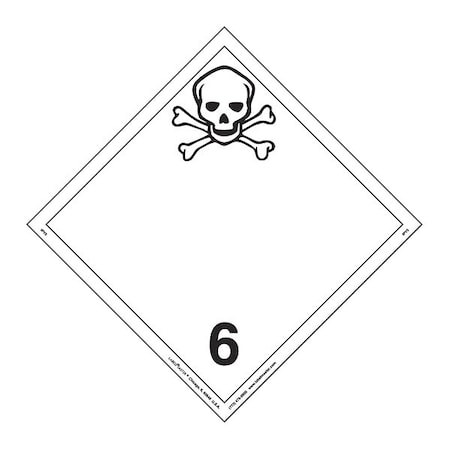 Toxic Placard, International, PK25 MPN:IPV5