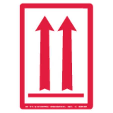 Arrows Label, 2-15inW x 4-1/8in H, 500, PK500 MPN:L305