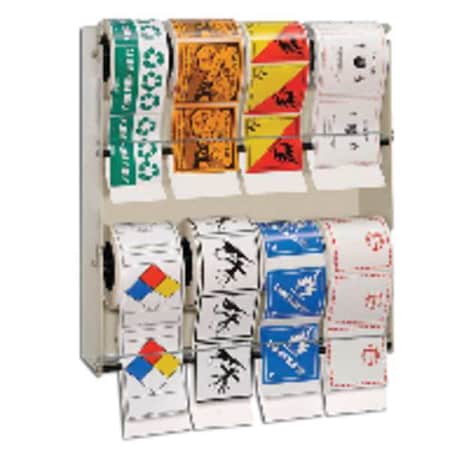 Two Tier Label Dispenser, 6inx23-1/2in MPN:LDM2050F