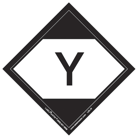 Limited Quantity Label, 100mmx100mm, 100, LQL10 MPN:LQL10