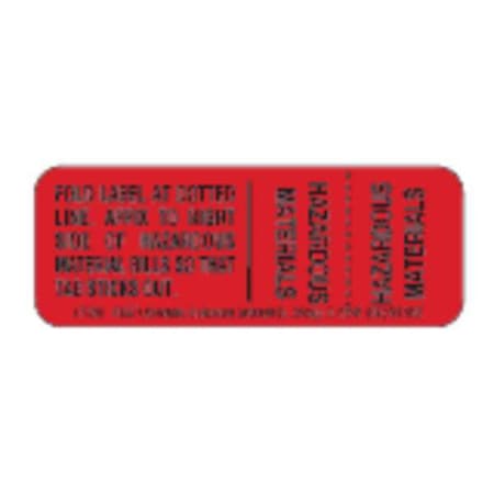 Hazmat Shipping Lbl, 3in, Paper, 500, PK500 MPN:LT196U