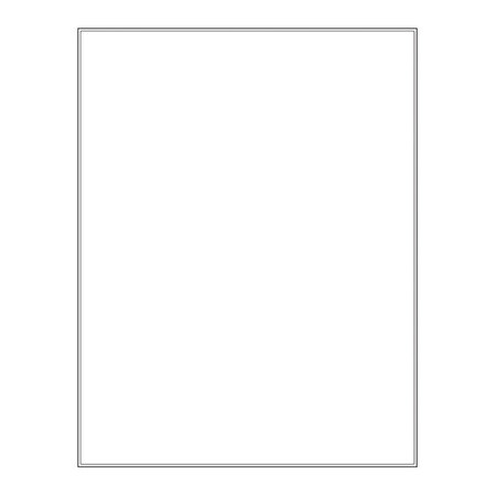 Blank Paper Die-Cut Laser, PK100, LZC1W MPN:LZC1W