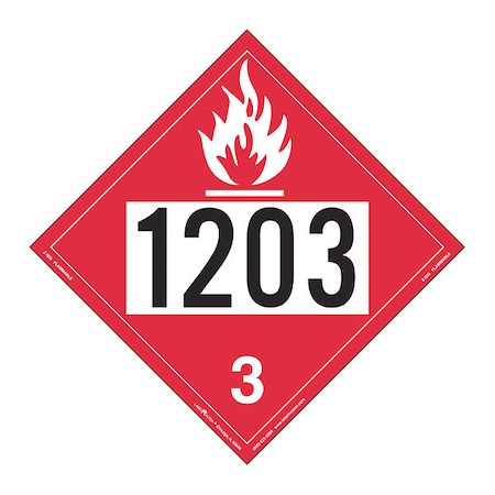 FlammableLiquidPlacard, PK25 MPN:Z-IDG