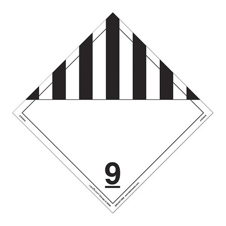 Miscellaneous Dangerous Goods, Vinyl, PK25 MPN:Z-RVW19