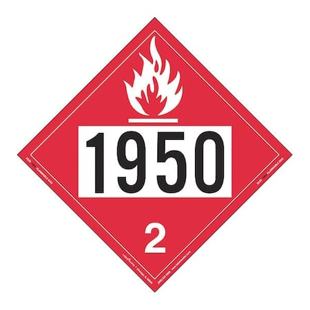 FlammableGasPlacard, FlammableGas, PK25 MPN:ZEZ81950