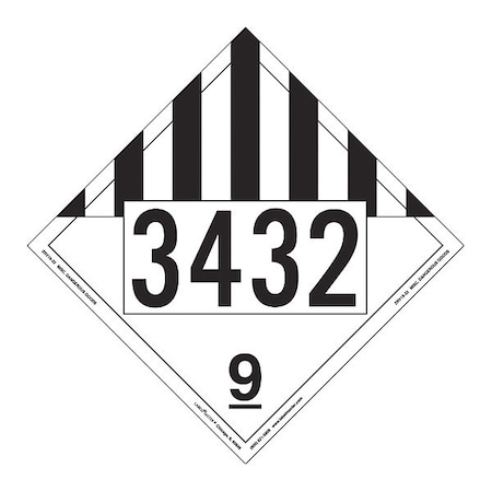 Miscellans Dangerous Goods, Rgd Vnyl, PK25 MPN:ZRV19-32