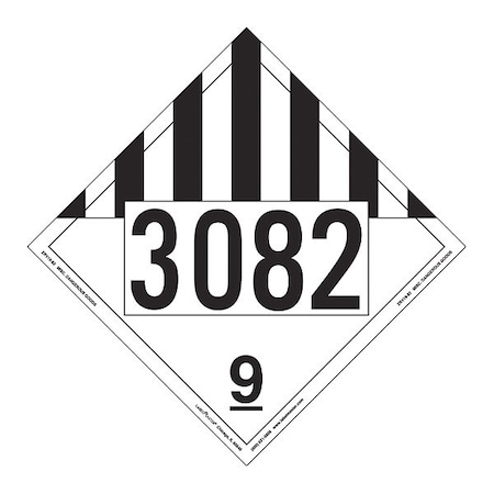 Miscellaneous Dangerous Goods, PK25, ZRV19-82 MPN:ZRV19-82
