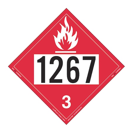 UN1267 Flammable Liquid, PK25 MPN:ZRV21267