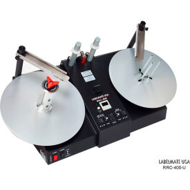 Labelmate USA Large-Form Ultrasonic Reel-To-Reel Counter w/ Adj. Core-Holder For Up To 16