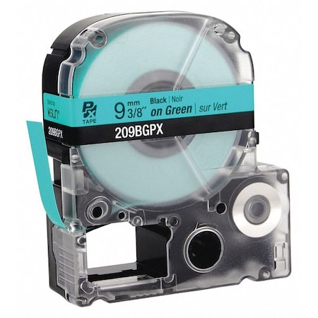 3/8 in Black on Green Label Cartridge MPN:270A76