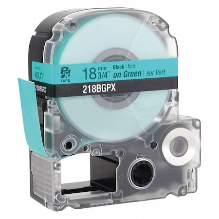 3/4 in Black on Green Label Cartridge MPN:270C10