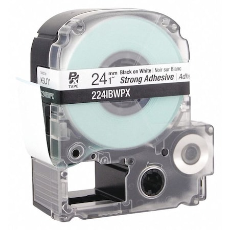 Black Ink/White Tape, Strng Adhesive, 1