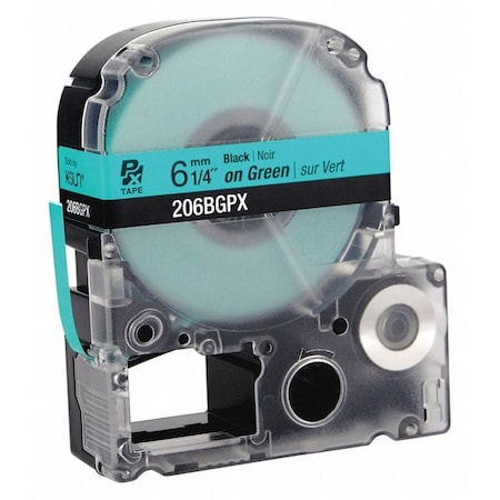 1/4 in Black on Green Label Cartridge MPN:270A67