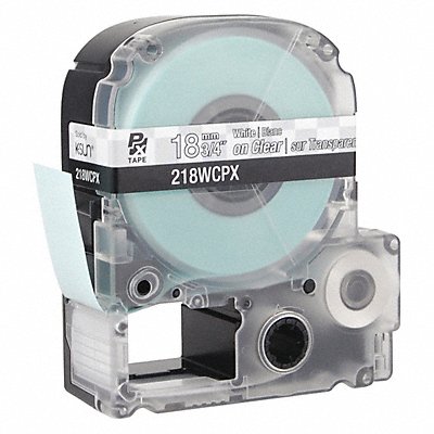 White Ink/Clear Tape 3/4 W MPN:218WCPX