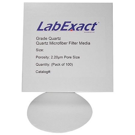 Glass Mic Filter, 11 cm Dia, 2.2 um, PK100 MPN:12K977