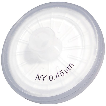 Nylon Syringe Filters 0.45, PK100 MPN:12K961