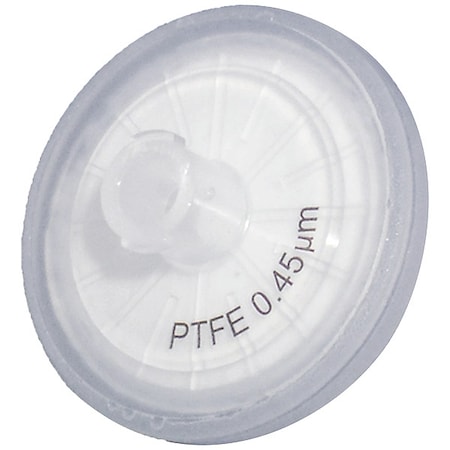 Ptfe Syringe Filters 0.45, PK100 MPN:12K965