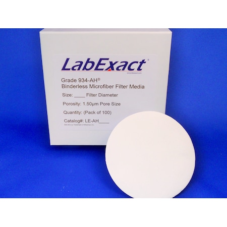 Glass Microfiber Filter, 3.5cm, PK100 MPN:LEAH3500