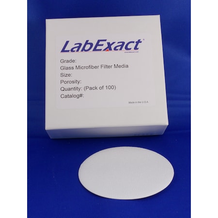 Glass Microfiber Filter, 15.0cm, PK100 MPN:LEC1500