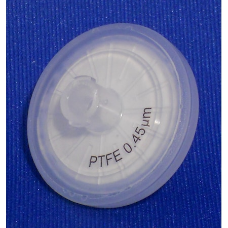 PTFE Syrng Filt, 0.45um 25mm, PK100 MPN:LEIWT-ES10037