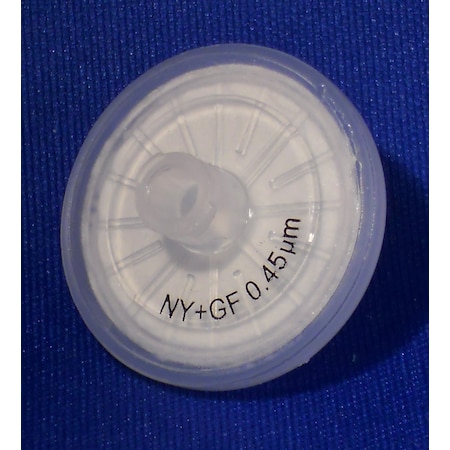 Nylon Syrng Fltr, GF/PP0.45um 25mm, PK100 MPN:LEIWT-ES10400