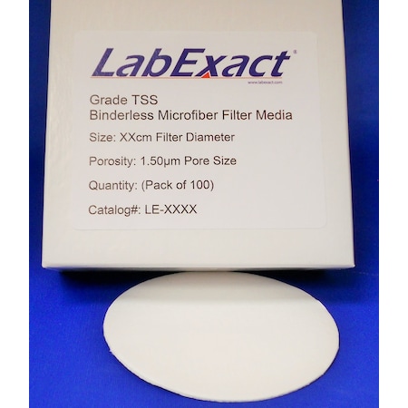 Glass Microfiber Filter, 11.0cm, PK100 MPN:LETSS1100