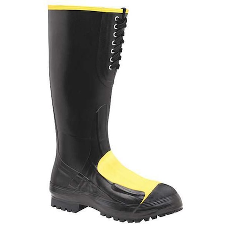 Men's LaCrosse Meta-Pac Rubber Boot, Steel Toe, 16