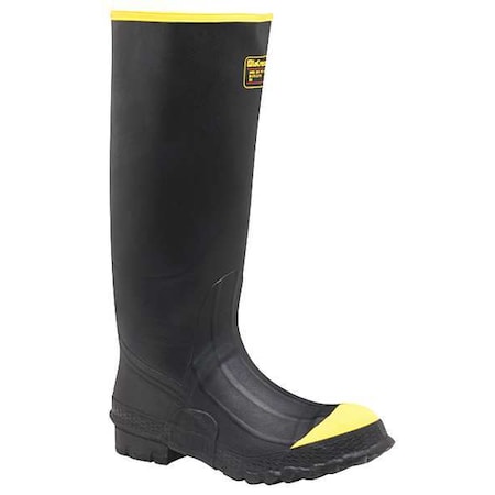 Men's LaCrosse Premuim Rubber Boot, Steel Toe, 16