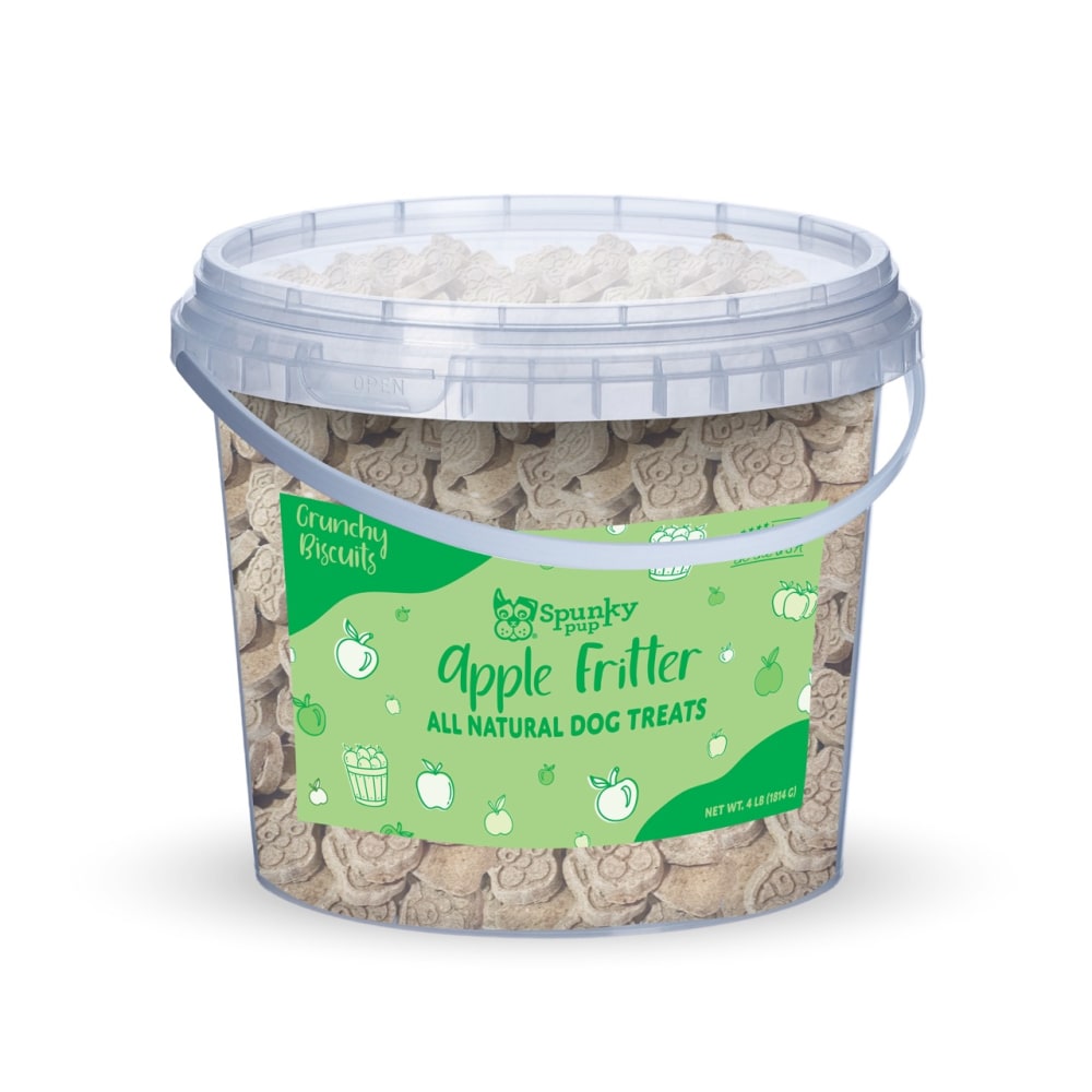 Spunky Pup Crunchy Biscuit Treats, Apple Fritter, 4 Lb MPN:6403