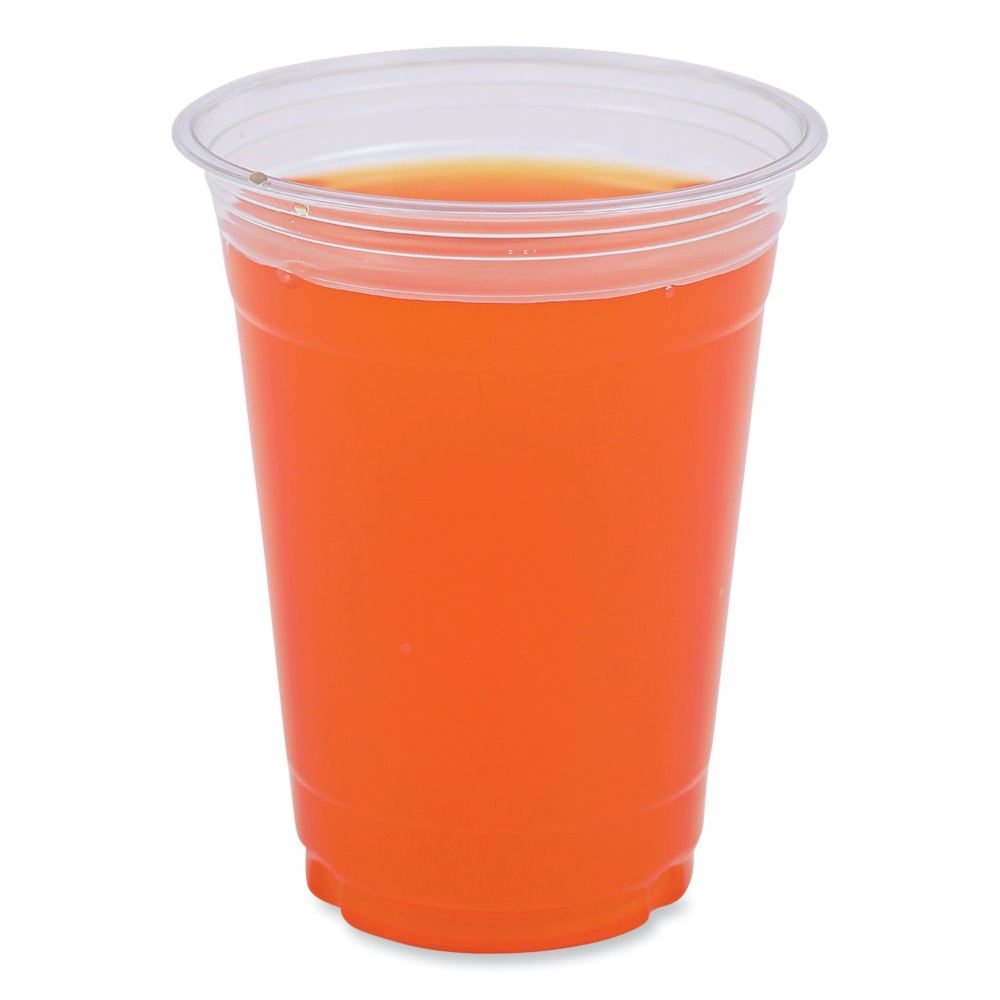 Boardwalk Plastic Cold Cups, 16 Oz, Clear, 50 Cups Per Sleeve, Carton Of 20 Sleeves MPN:BWKPET16