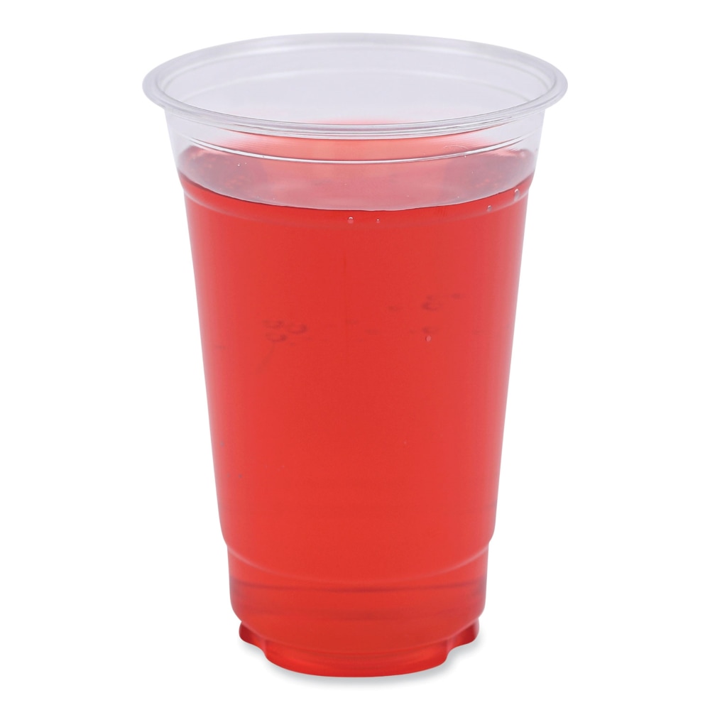 Boardwalk Plastic Cold Cups, 20 Oz, Clear, 50 Cups Per Sleeve, Carton Of 20 Sleeves MPN:BWKPET20