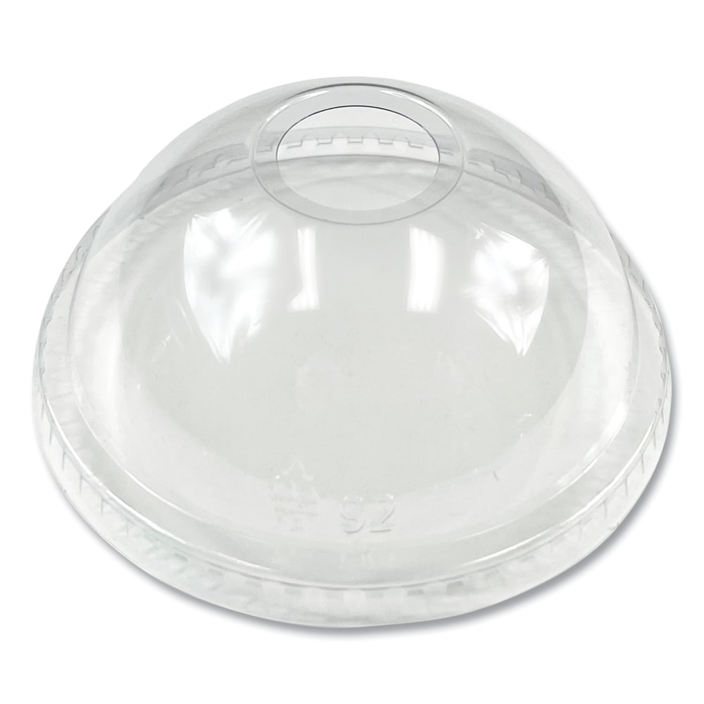 Boardwalk PET Cold Cup Dome Lids, Fits 9 Oz Squat To 12 Oz PET Cups, Clear, Pack Of 1, 000 Lids MPN:BWKPET912DOME
