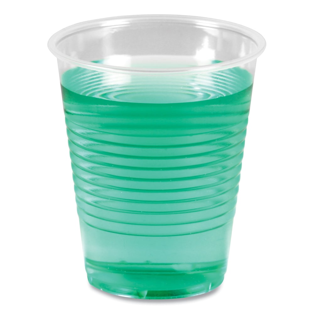 Boardwalk Plastic Cold Cups, 12 Oz, Clear, Sleeve Of 50 Cups, Carton Of 20 Sleeves MPN:BWKTRANSCUP12CT