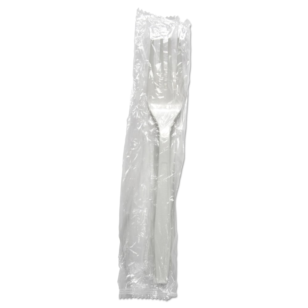 Boardwalk Heavyweight Wrapped Polypropylene Forks, White, Case Of 1, 000 Forks MPN:BWKFORKHWPPWIW