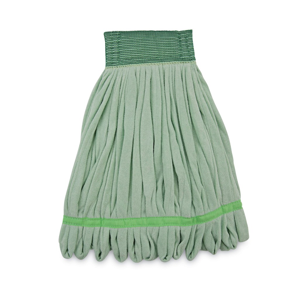 Boardwalk Microfiber Looped-End Wet Mop Head, Medium, Green MPN:BWKMWTMG