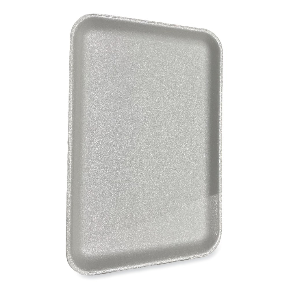 GEN Meat Trays, 2-3/4inH x 13-13/16inW x 9-1/4inD, White, Pack Of 100 Trays MPN:1014WH
