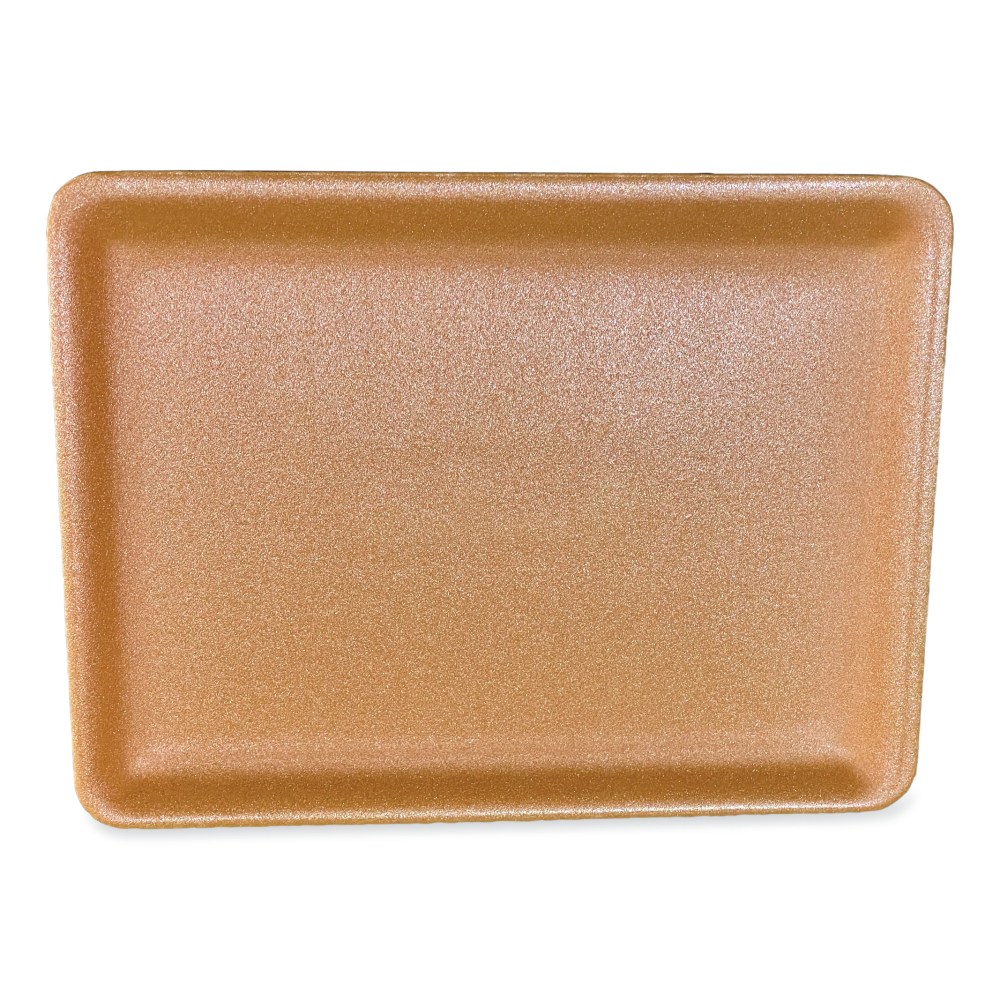 GEN Meat Trays, #9P, 5/8inH x 12-1/4inW x 9-1/4inD, Yellow, Pack Of 200 Trays MPN:9PYEL