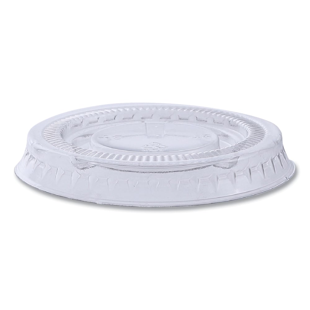 Boardwalk Souffle/Portion Cup Lids, Fits 1 Oz Portion Cups, Clear, Carton Of 2, 500 Lids MPN:BWKPRTLID1