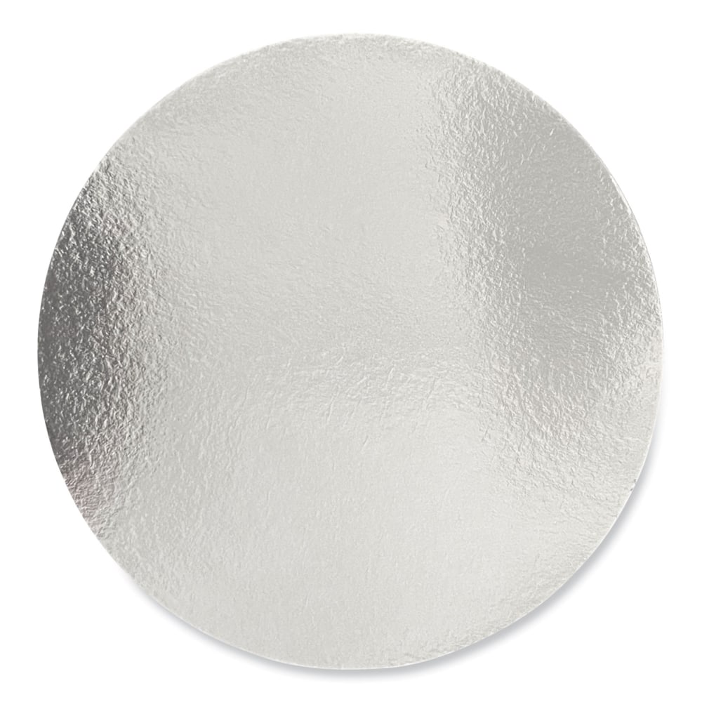 Boardwalk Round Aluminum To-Go Container Lids, Flat, 9in, Silver, Carton Of 500 Lids MPN:BWKROUND9FLID