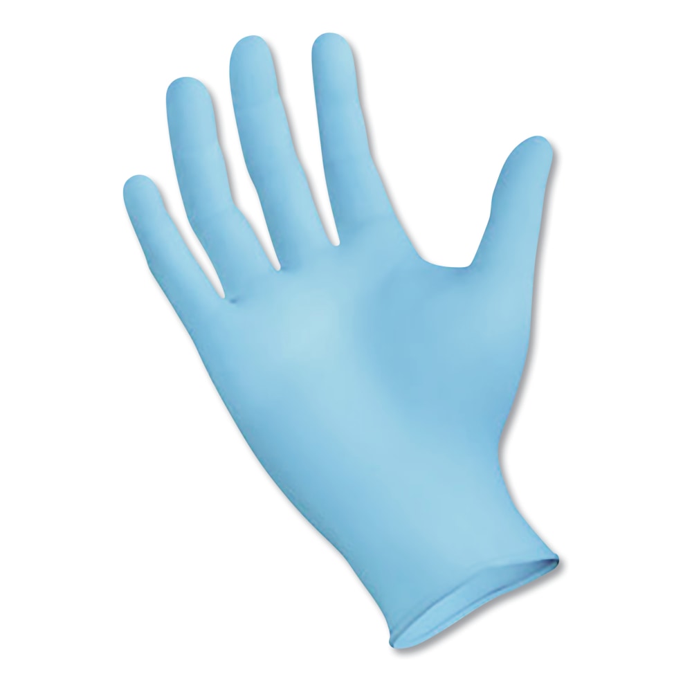 Boardwalk Disposable Examination Nitrile Gloves, Medium, Blue, 5mil, Carton Of 1, 000 Gloves MPN:382MCTA