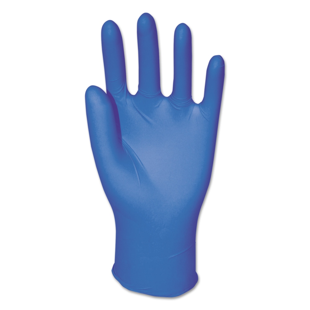 Boardwalk Disposable General-Purpose Powder-Free Nitrile Gloves, Medium, Blue, 5mil, Box Of 100 Gloves MPN:395MBXA