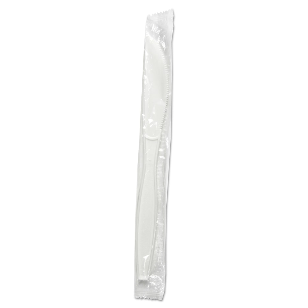 Boardwalk Heavyweight Wrapped Polypropylene Knives, White, Pack Of 1, 000 Knives MPN:BWKKNIHWPPWIW