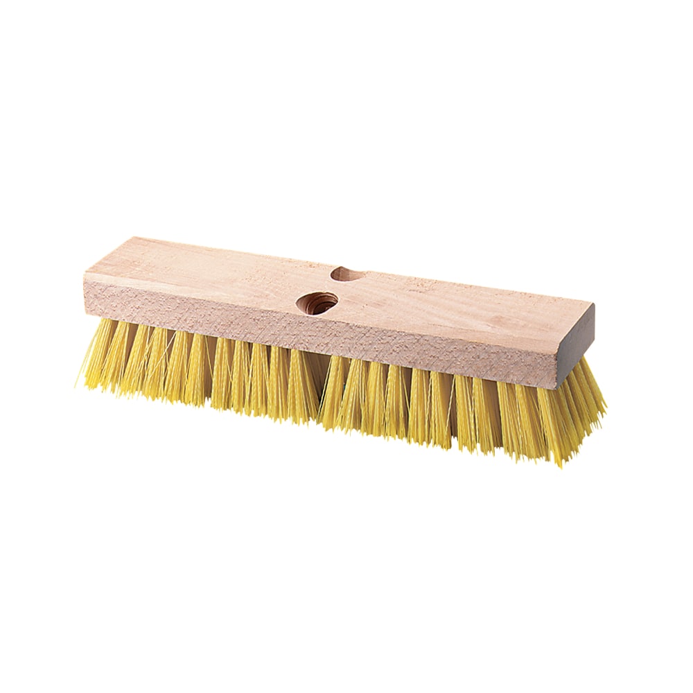Pro Line BOARDWALK Deck Brush, Cream Colored Polypropylene Bristles, 10 inches wide, Sold as One Each MPN:BWK 3310