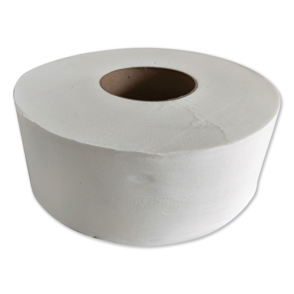 GEN JRT Jr. Jumbo-Junior Bath Tissue, 2-Ply, White, 3.1in x 1, 000 ft, 12/Carton MPN:1516