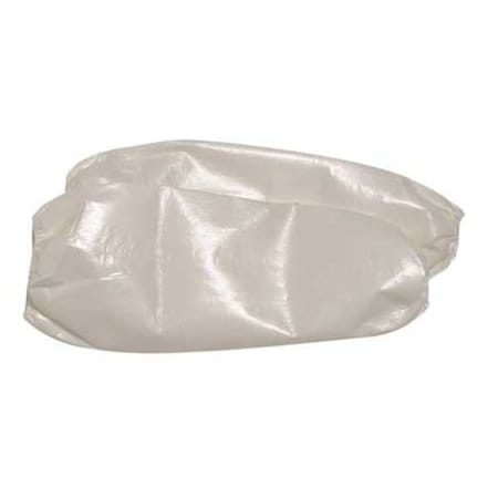ChemMax® 2 Chemical Resistant Sleeves, 18 in Length, 16 mil Thick, Bound Seam, White, 25 PK MPN:PBLC2B850P-18